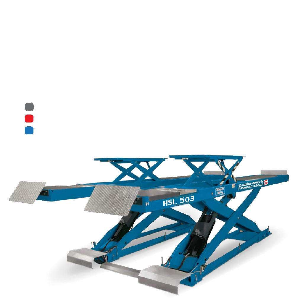 جک قیچی هیدرولیکی 5 تن سری HSL 500