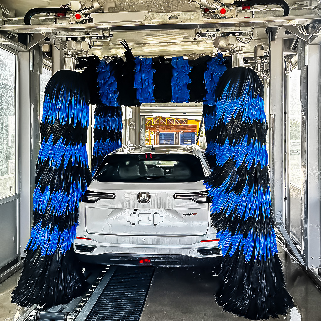 پروژه کارواش اتوماتیک تونلی خودرو شرکت سایپا