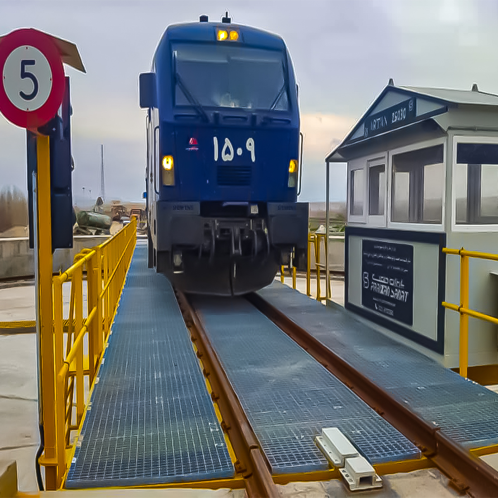 پروژه سینی دوار لوکوموتیو 250 تن بستان آباد